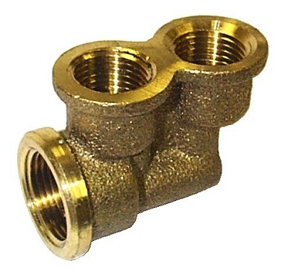 Brass Twin Ell - Imported     