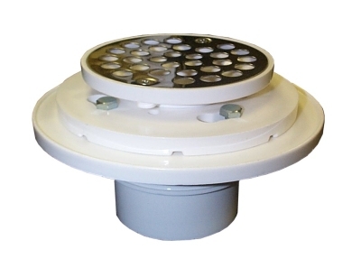 PVC Drain for 2"OD & 3"ID Pipe