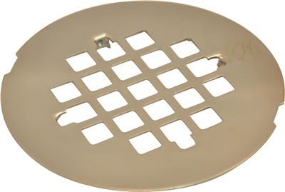 SS Shower Drain Grid, Snap-In