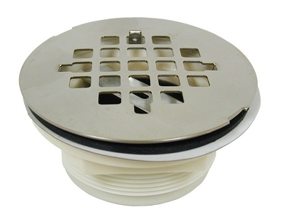 2" No Caulk  PVC  Shower Drain