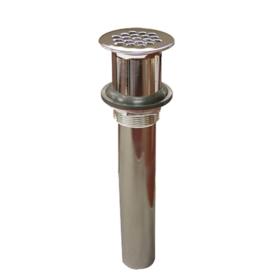CP BR Lavatory Grid Drain, less Overflow, w/17 ga. Tailpiece