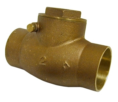1" CXC  BR Swing Chk Valve, LF  