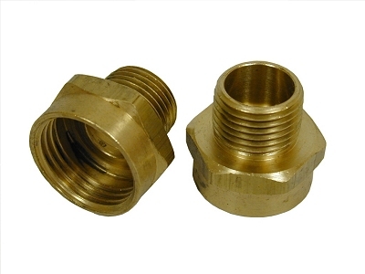 1/2 MIP x 3/4 FHT BR Hose Ftg 