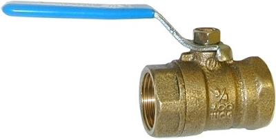 1-1/4 IPS BR Ball Valve, Lead Free
