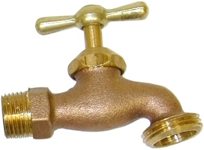 3/4" IPS Brass Hose Bibb      