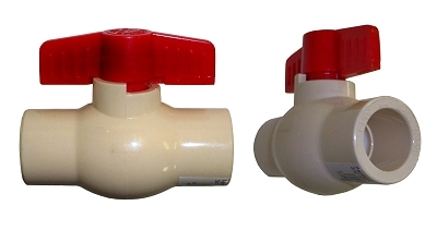 3/4" CPVC Ball Valve, C x C   