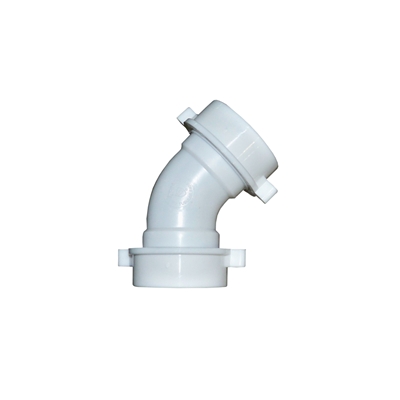 1.5" PVC Univ 45 Deg SP Couplr