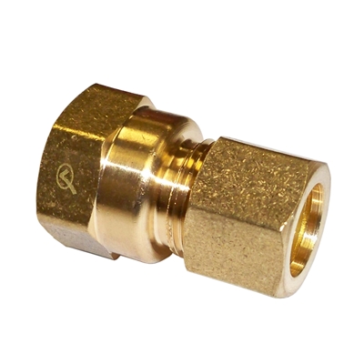 5/8" od x 1/2" FIP BR Compression Adapter, LF