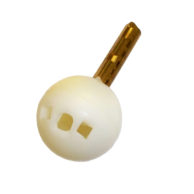 Plastic Ball-Delta Crystl Hndl