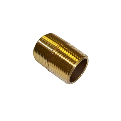 3/4"  x Close Red Brass Nipple LF