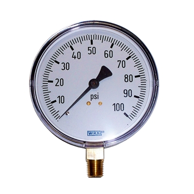 4" Pressure Gauge (0-100#)    