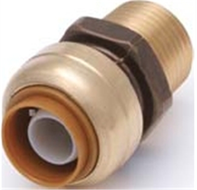 1/2" S/B x 3/4"M Connector    