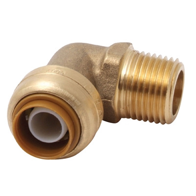 1/2" S/B x 1/2" M Elbow LF