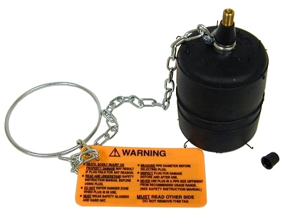 3" Pneau. Rubber Test Plug    