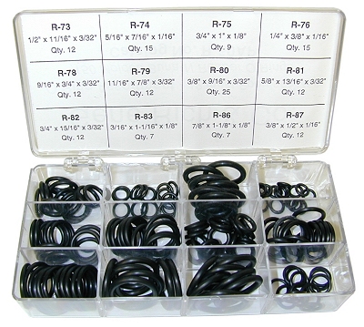 Rubber "O" Ring Asst.(200 pc) 