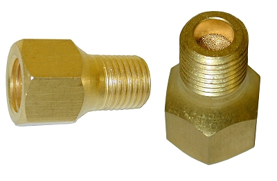 1/4 mpt x 1/4 fpt Snubber     