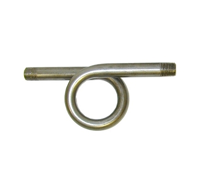 1/4" Straight Steel Siphon    