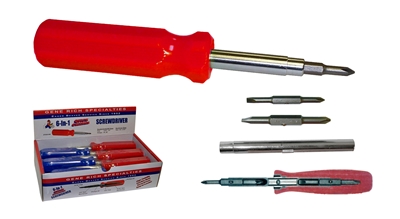 6-n-1 Screwdriver Display
