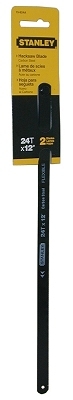 Stanley Hacksaw Blade, 2pc/crd